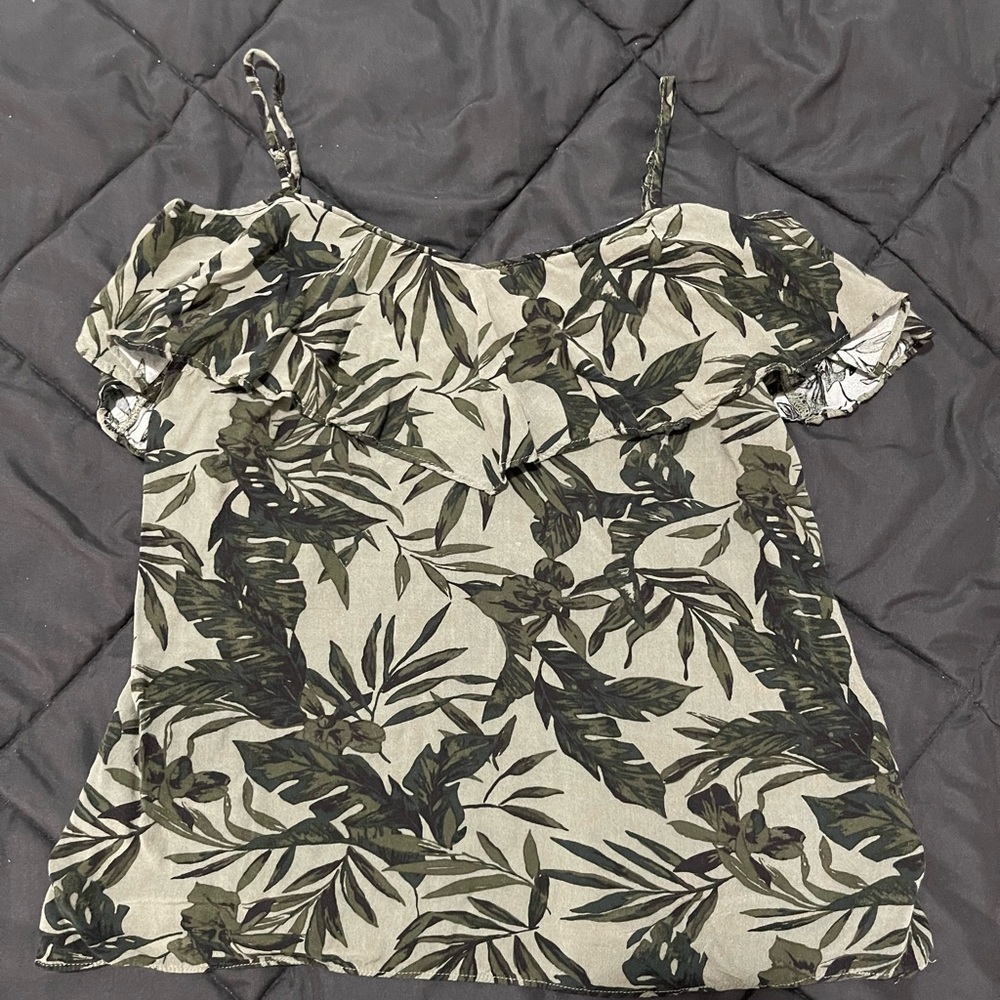 Spaghetti strap blouse